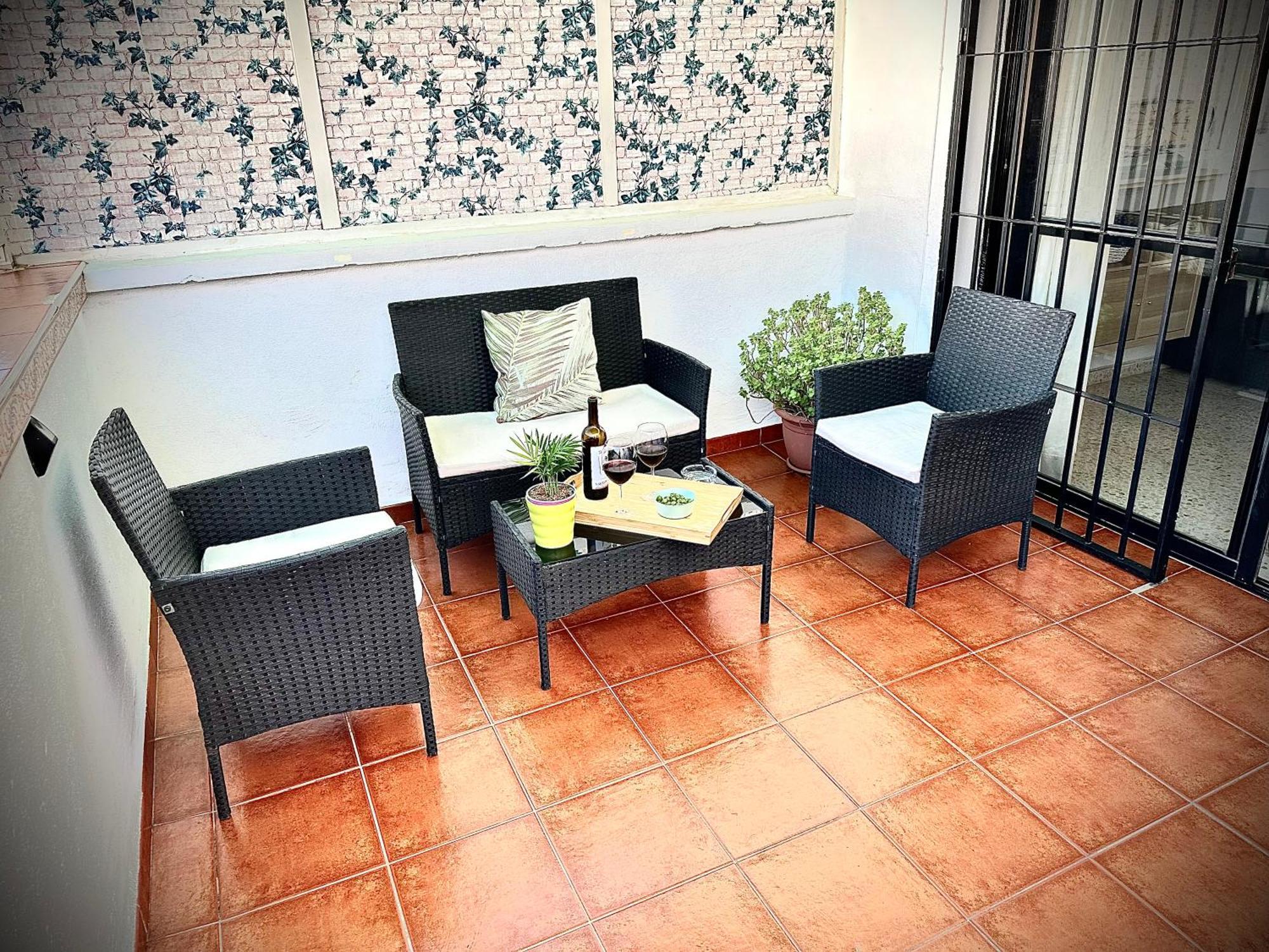 Apartament El Rincon De Apolo. Atico Con Aparcamiento Gratis. Malaga Zewnętrze zdjęcie